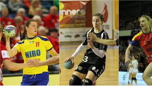 Trei jucătoare din România, două de la HCM Baia Mare și una de la "U" Cluj, nominalizate pentru titlul de cea mai valoroasă tânără handbalistă a sezonului