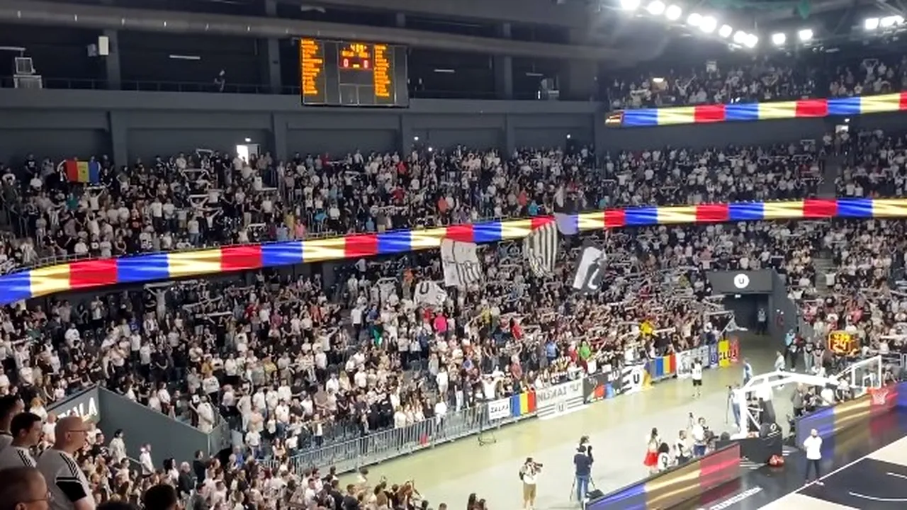 Baschetul, mai popular ca fotbalul pe Someș! Campioana U BT Cluj, medie impresionantă de spectatori la partidele de acasă din EuroCup