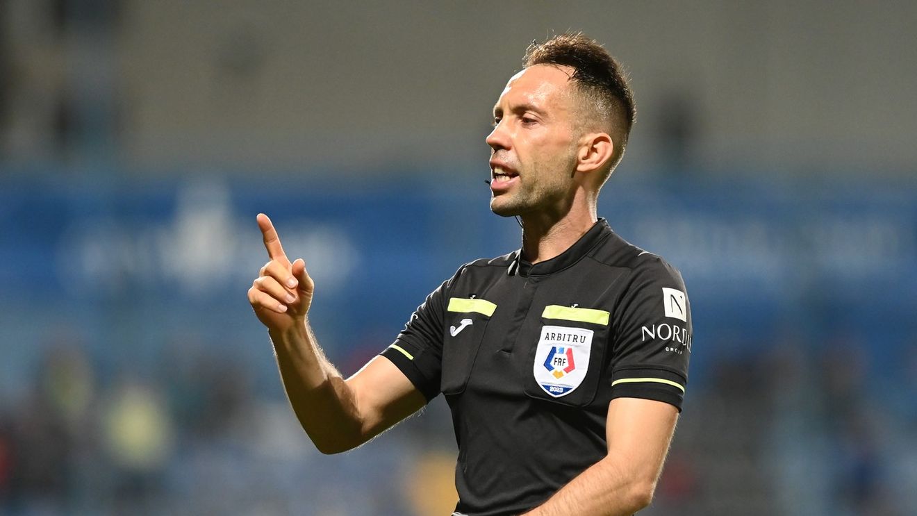 Arbitrul George Găman, pus la colț pentru decizia de la Farul - CFR: „La golul lui Coman din Gruia ați întors faza din cabina VAR, acum a fost în regulă?”
