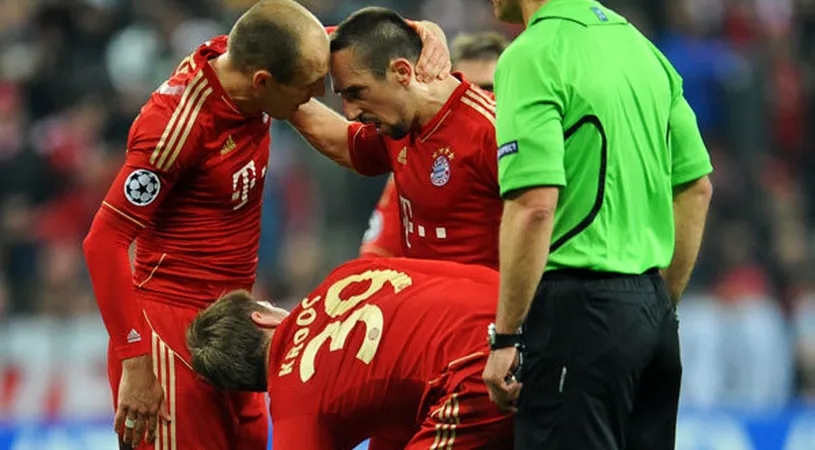 Scandal în vestiarul lui Bayern!** Franck Ribery și Arjen Robben au avut o altercație după victoria cu Real Madrid