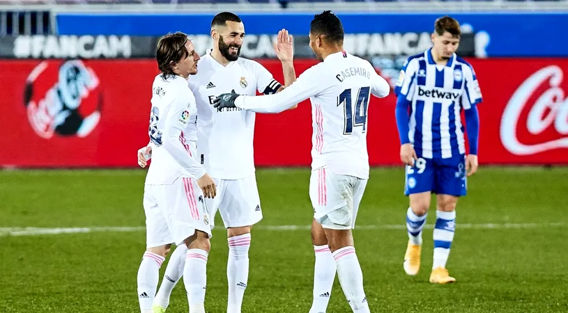 Atletico Madrid - Real Madrid 1-1, Video Online. Karim Benzema l-a salvat pe Zidane în derby-ul din La Liga