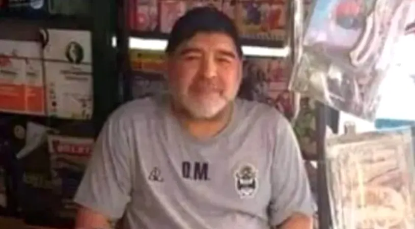 Sosia lui Maradona, „surprinsă” în Santiago de Chile! Internetul a luat foc: „Unii spun că este adevăratul Diego!”