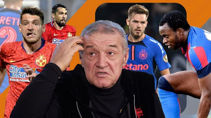 Cei 15 fundași FCSB care le-au făcut nopți albe roș-albaștrilor în ultimul deceniu: care au fost cele mai mari țepe și dezamăgiri? Gigi Becali a mai plătit și sume de transfer consistente pentru unii!