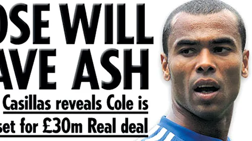 Mourinho oferă 30 de milioane de euro pe Ashley Cole!** Casillas: „Din câte știu, englezul va fi al nostru”