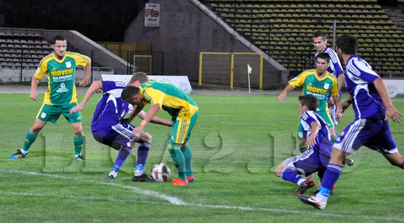 Tenis, nu fotbal!** FC Argeș, umilită cu 6-0 de rivala CS Mioveni