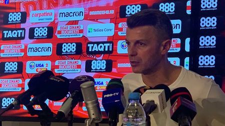 „Să le fie rușine!”. Circul din Ștefan cel Mare, episod halucinant: antrenorul Ovidiu Burcă a început să țipe cu trimitere la fotbaliștii lui Dinamo, s-a ridicat și a plecat din conferință!