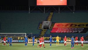 UEFA, intervenție fermă în primul minut al meciului CSKA 1948 Sofia - FCSB! Crucea celtică, din cauza căreia echipa lui Gigi Becali a avut mari probleme, găsită în tribune: se anunță sancțiuni drastice pentru vinovați!