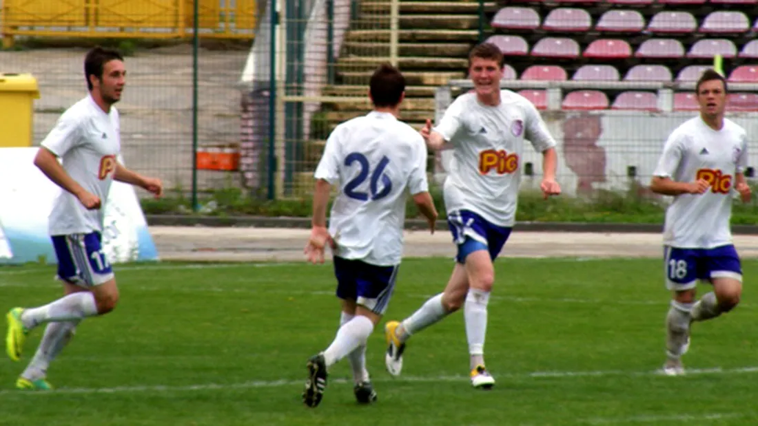 Ivănică a marcat două goluri în partida cu Severinul