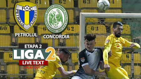 Concordia Chiajna câștigă pe ”Ilie Oană”, cu un gol norocos și după un meci controlat autoritar de Petrolul. Vajushi a ratat penalty în minutul 6