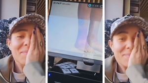 Cât de rău poate să arate piciorul Mihaelei Buzărnescu după operație și cine e persoana iubită care stă lângă ea neîncetat în timpul recuperării: „Nu mă lasă la greu, să fie în formă maximă și el!”