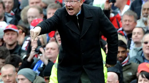 Ferguson așteaptă cu nerăbdare derbyul cu City:** „Trebuie să fii un masochist declarat ca să îți placă un așa meci”